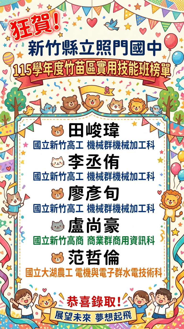 114實用技能班成績優異